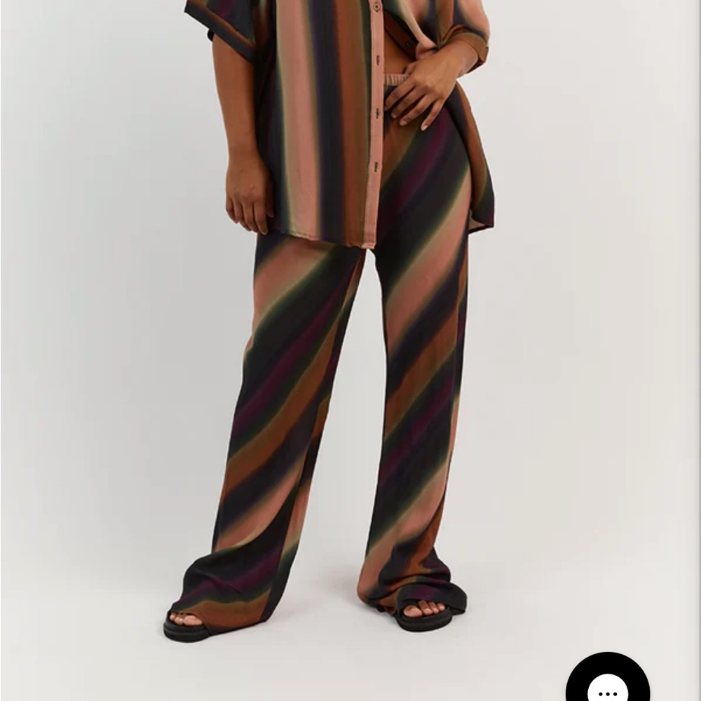 Dissh Lulu Ombré Bias Cut Pant Multi